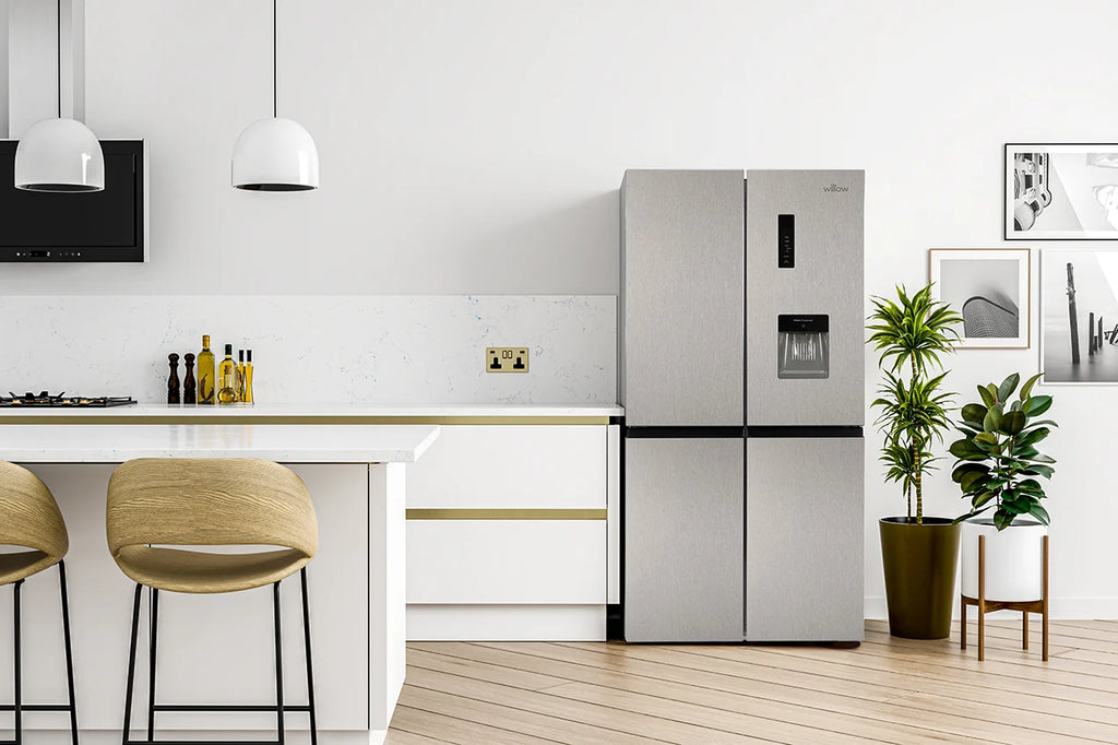 415L American Style Fridge Freezer Stainless Steel