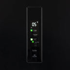 415L American Style Fridge Freezer in Black