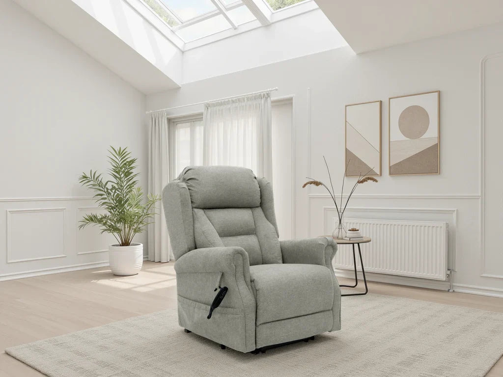 Fairmont Rise and Recline Armchair in Beige