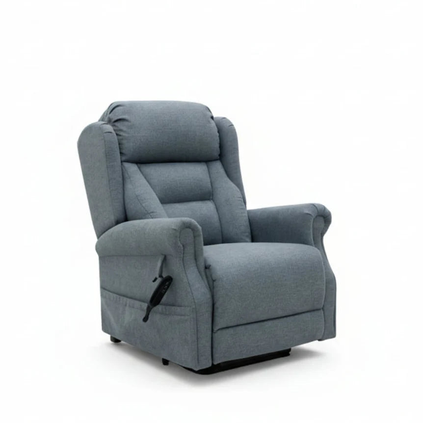 Fairmont Rise and Recline Armchair in Grey