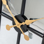 Black and Gold Large Wall Clock