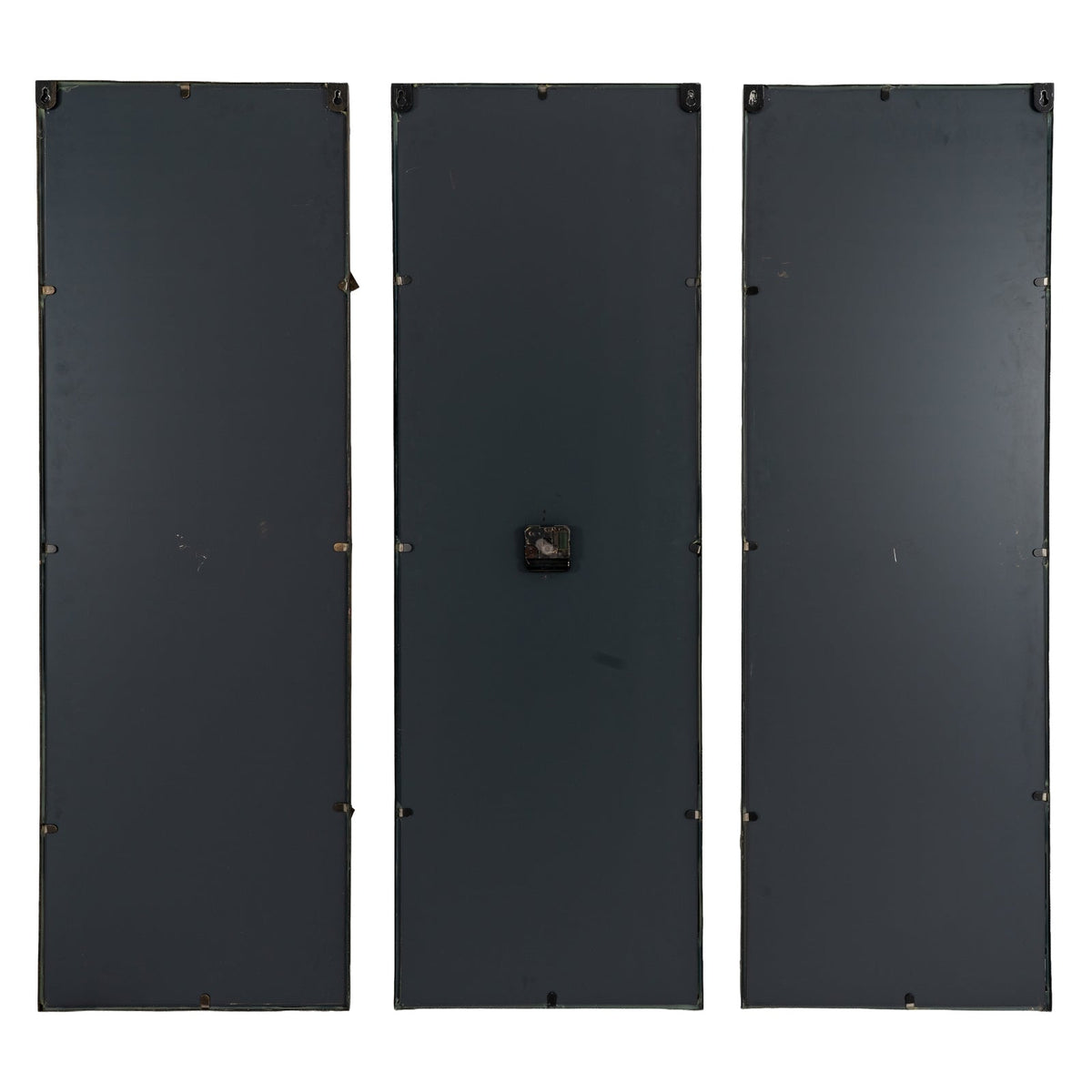 Black and Gold Large Wall Clock