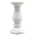 Matt White Ceramic Candle Holder