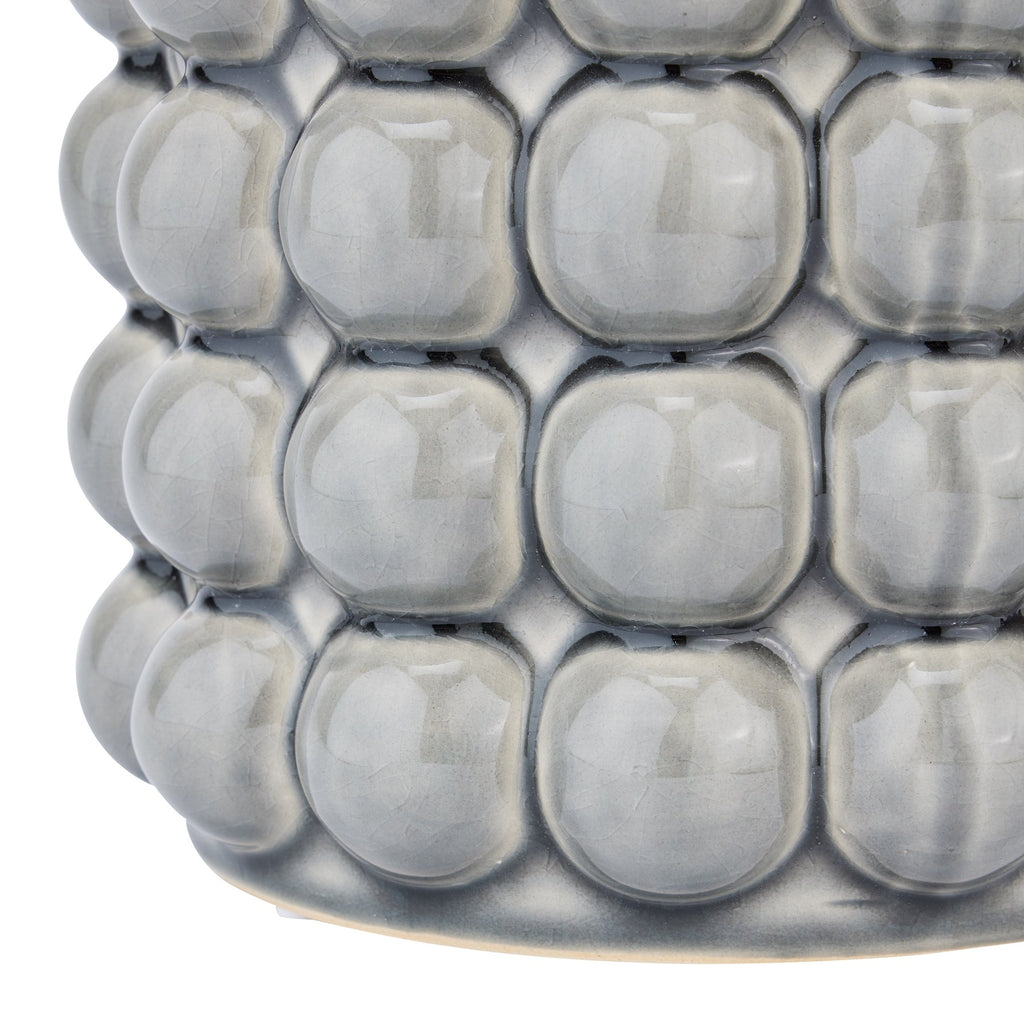 Large Grey Bubble Planter