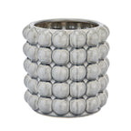 Large Grey Bubble Planter