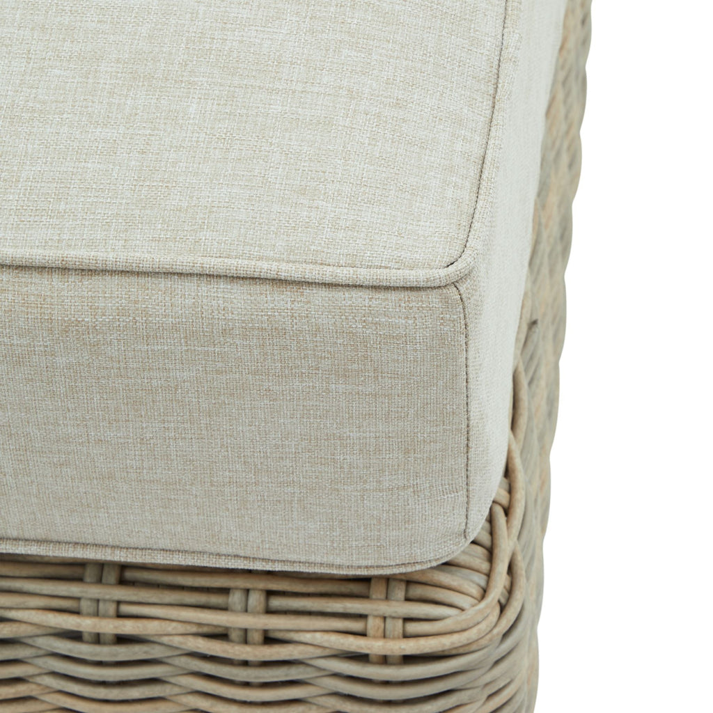 Capri Collection Outdoor Large Corner And Coffee Table Set