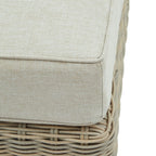 Capri Collection Outdoor Large Corner And Coffee Table Set
