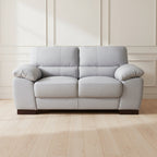 2 seater sofa in smoke woven fabric