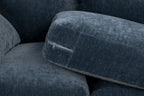 Colbee Large Corner Sofa In Blue