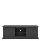 Shaker Style Matt Grey Living Room Set