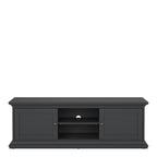 Shaker Style Matt Grey Living Room Set