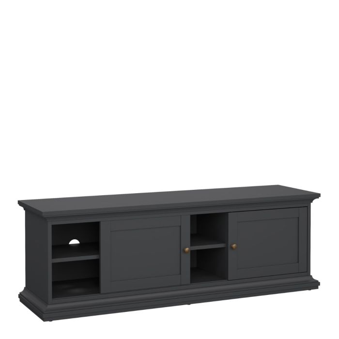 Shaker Style Matt Grey Living Room Set