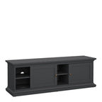 Shaker Style Matt Grey Living Room Set