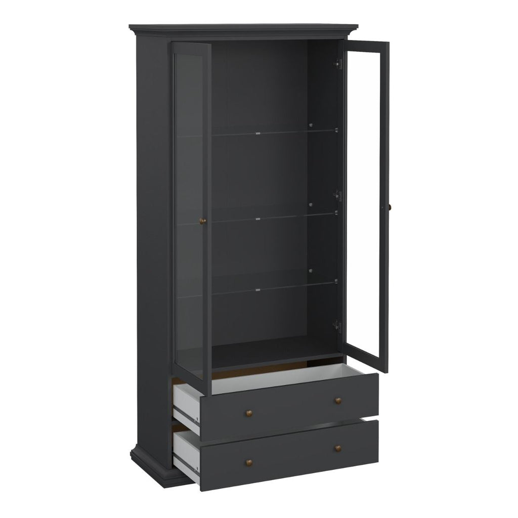 Shaker Style Matt Grey Living Room Set