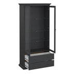 Shaker Style Matt Grey Living Room Set