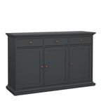 Shaker Style Matt Grey Living Room Set