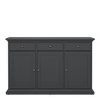 Shaker Style Matt Grey Living Room Set