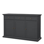 Shaker Style Matt Grey Living Room Set