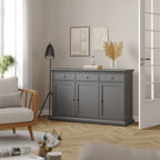 Shaker Style Matt Grey Living Room Set