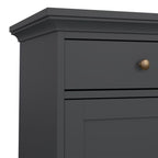 Shaker Style Matt Grey Living Room Set