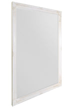 6.7 Foot Tall Extra Large Leaner Mirror in Aged Ivory