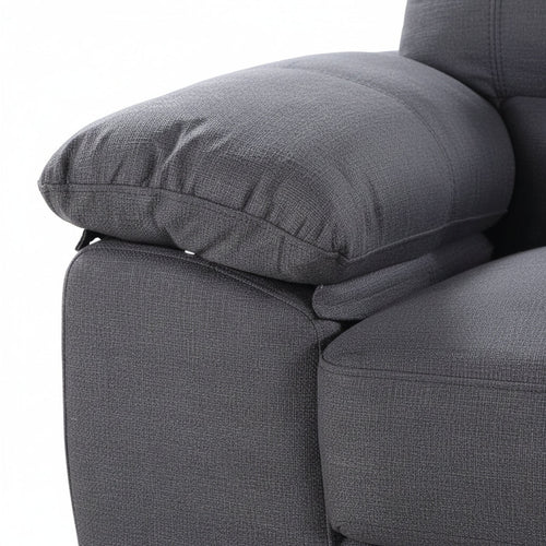Ash Woven Fabric 2 Seater Sofa
