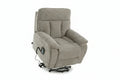 Rise and Recline + Massage + Heat Armchair in Grey