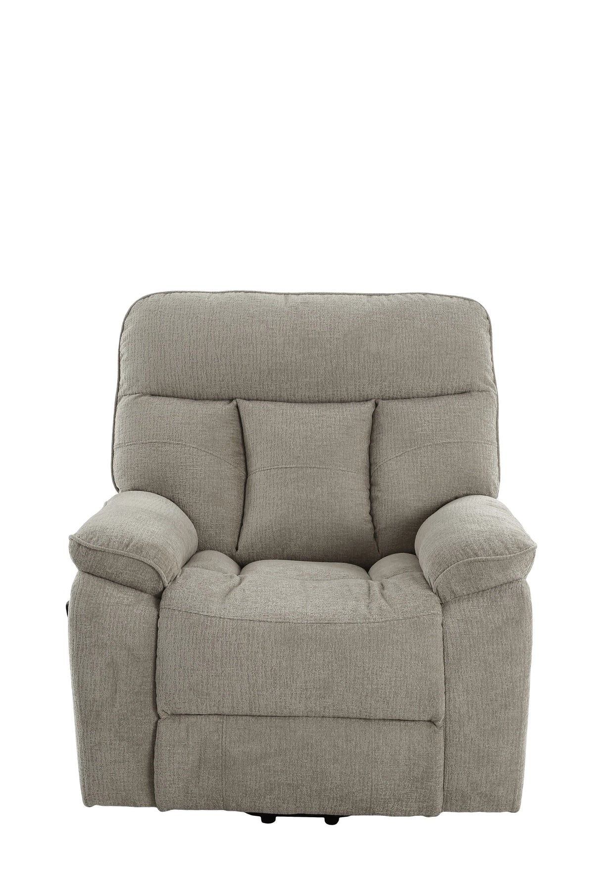 Rise and Recline + Massage + Heat Armchair in Grey