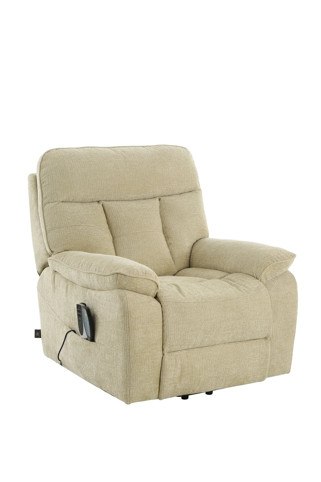 Rise and Recline + Massage + Heat Armchair in Beige