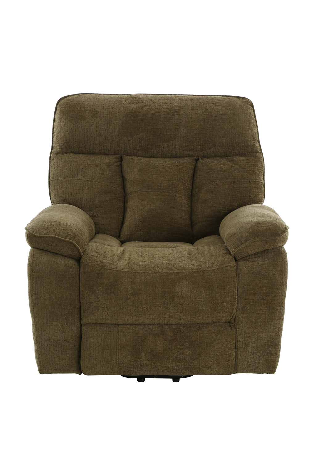 Rise and Recline + Massage + Heat Armchair in Brown