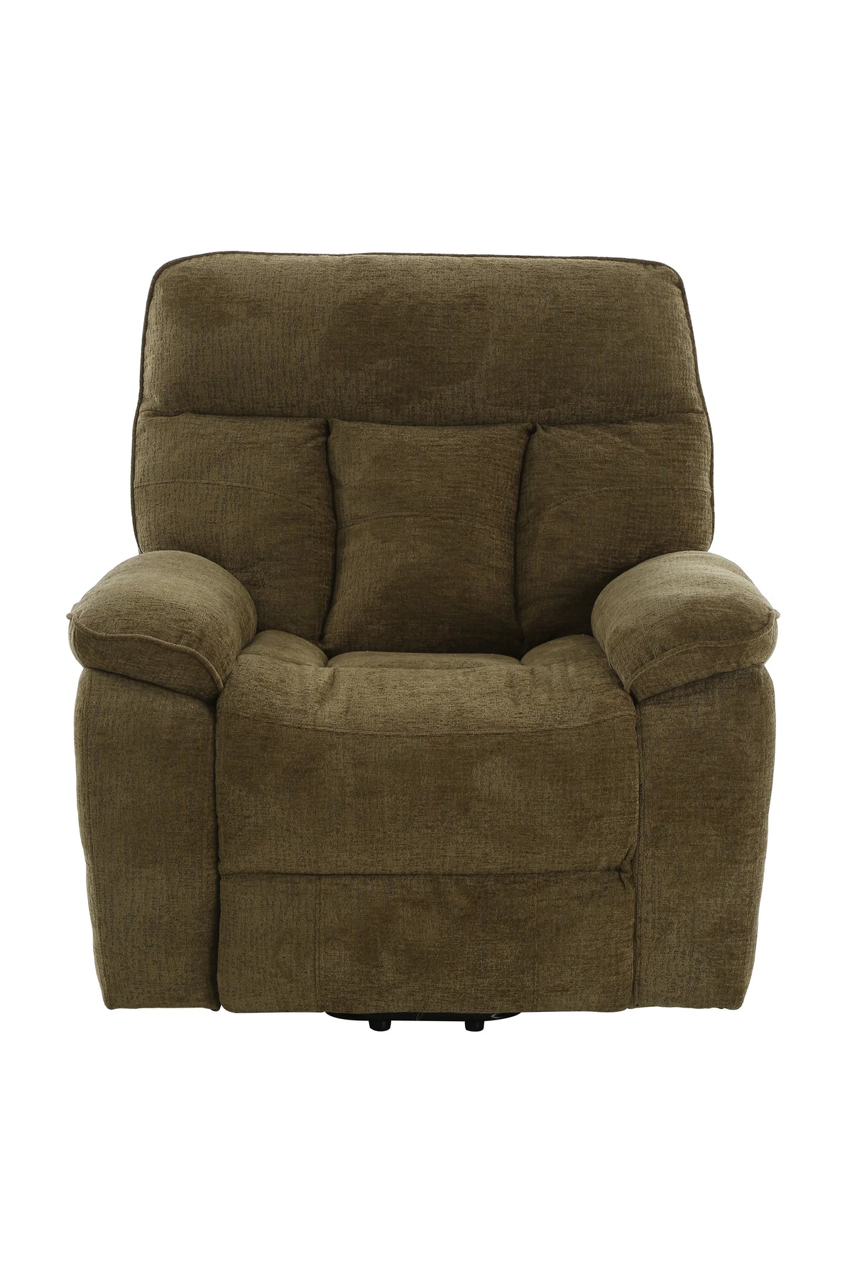 Rise and Recline + Massage + Heat Armchair in Brown