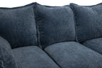 Colbee Large Corner Sofa In Blue
