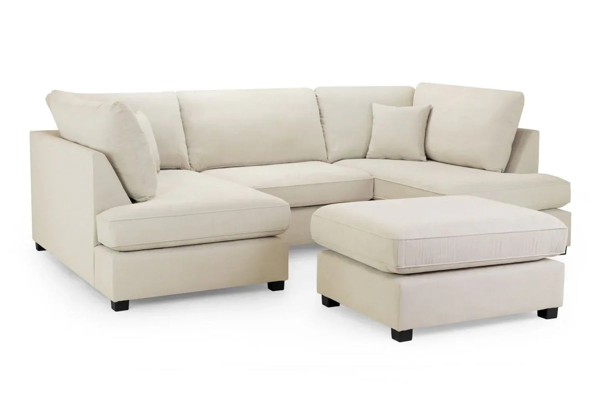 Carnaby Cinema U-Shape Sofa In Beige