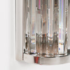 Chrome Deco Wall Light 39cm