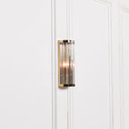 Gold Deco Wall Light 39cm