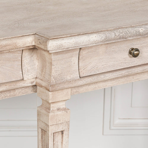 Acacia 4 Drawer Breakfront Console Table