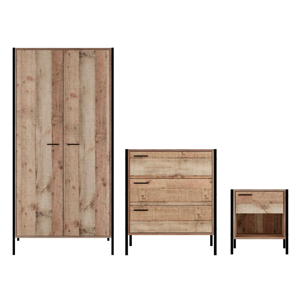 Industrial Style Bedroom Furniture Set
