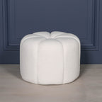 Boucle Petal Round Stool