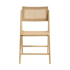 Louie Black Dining Table with 4 Ashton Blonde Dining Chairs