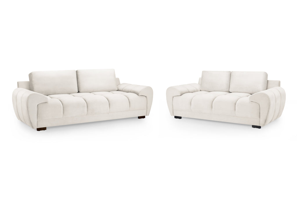Azzuro Sofa Cream 3+2 Set