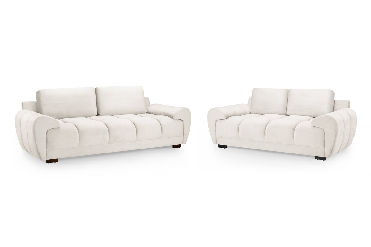 Azzuro Sofa Cream 3+2 Set