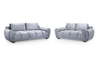 Azzuro Sofa Grey 3 Seater