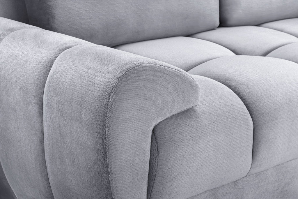 Azzuro Sofa Grey U Shape Corner