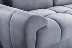 Azzuro Sofa Grey 2 Seater