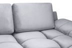 Azzuro Sofa Grey U Shape Corner