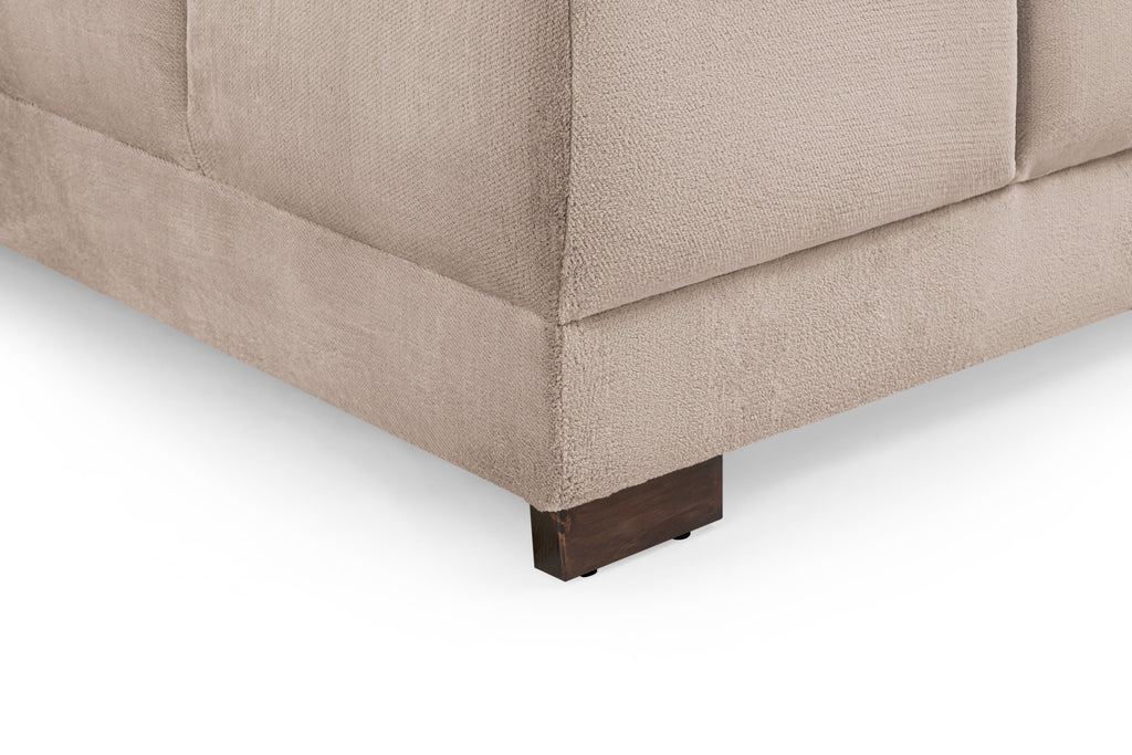 Azzuro Sofa Mocha 3 Seater