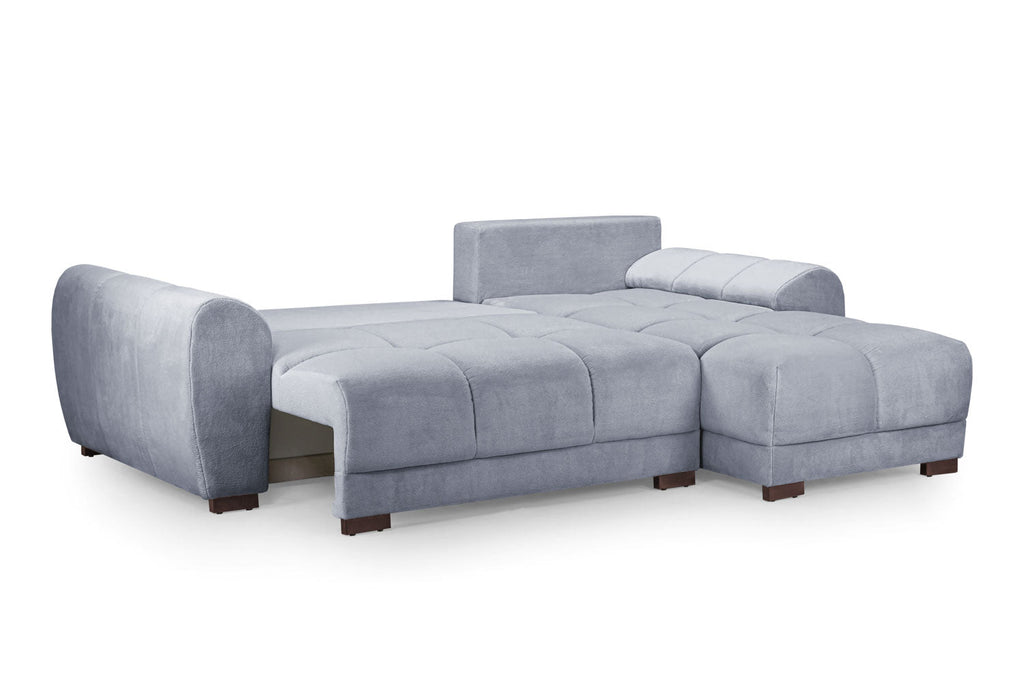 Azzuro Sofabed Grey Universal Corner