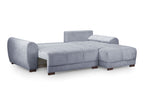 Azzuro Sofabed Grey Universal Corner