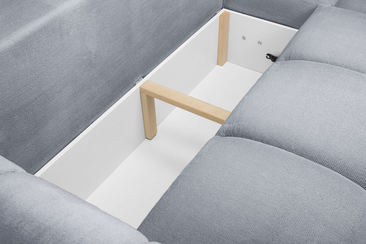 Azzuro Sofabed Grey Universal Corner