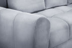 Azzuro Sofabed Grey Universal Corner